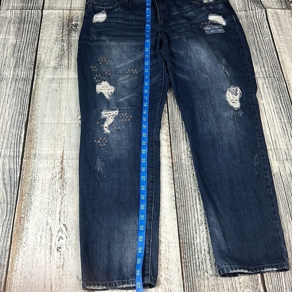 VINTAGE REUNION REWASH Blue Jeans Women’s Size 15/32 - Picture 8 of 15